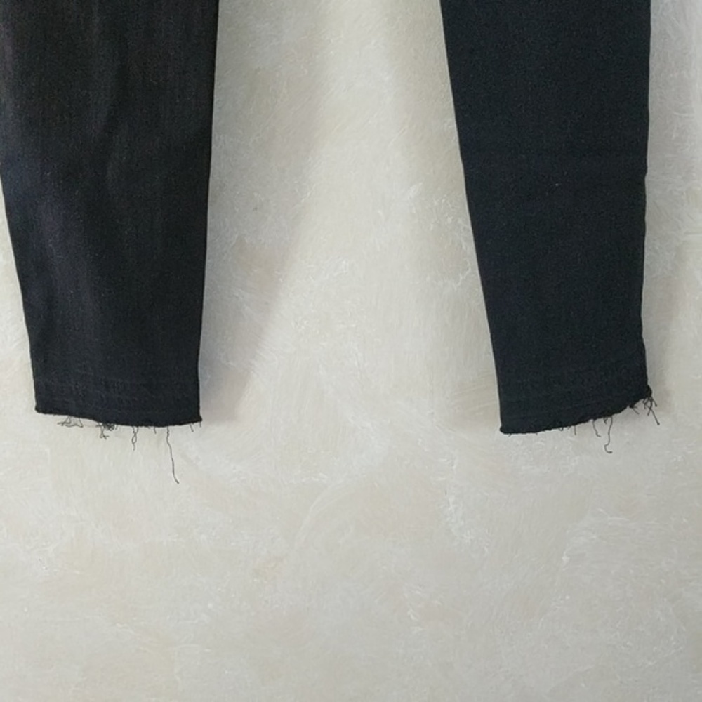 Paige Verdugo Ankle Skinny Jeans Black Eclipse - Picture 3 of 4